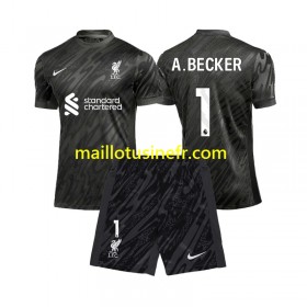 Maillot de Foot Liverpool Alisson Becker 1 Gardien Domicile 2024-25 - Enfant